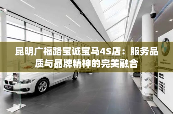 昆明广福路宝诚宝马4S店：服务品质与品牌精神的完美融合