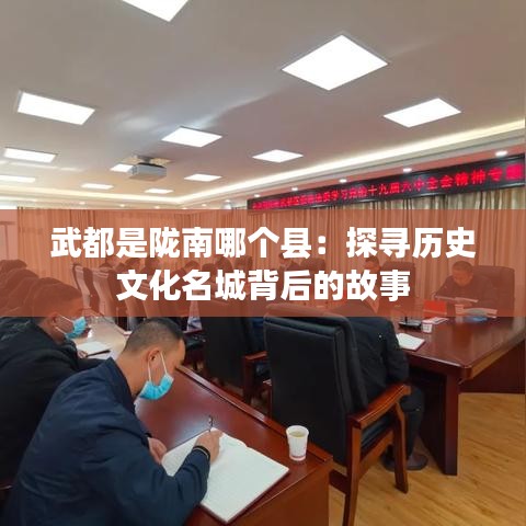 武都是陇南哪个县：探寻历史文化名城背后的故事