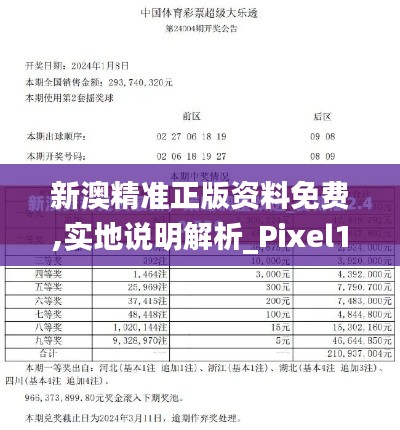 新澳精准正版资料免费,实地说明解析_Pixel14.987