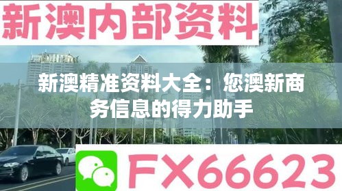 新澳精准资料大全：您澳新商务信息的得力助手