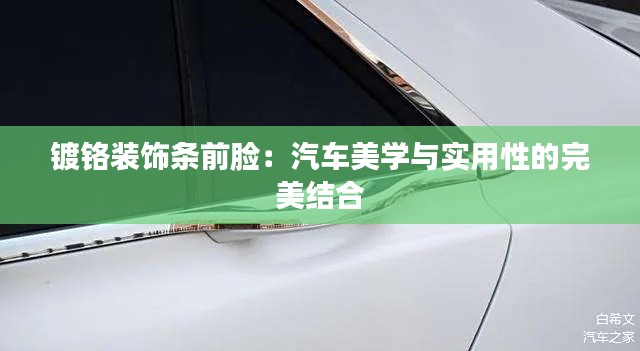 镀铬装饰条前脸：汽车美学与实用性的完美结合