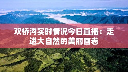 双桥沟实时情况今日直播：走进大自然的美丽画卷