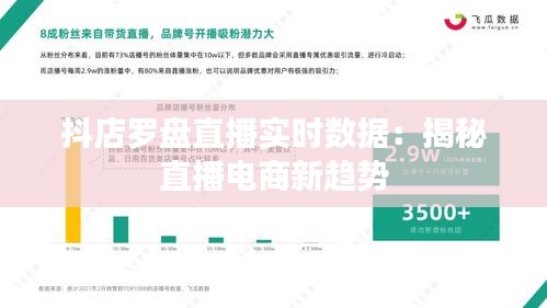 抖店罗盘直播实时数据：揭秘直播电商新趋势