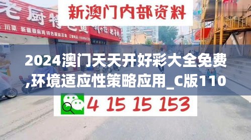 2024澳门天天开好彩大全免费,环境适应性策略应用_C版110.171