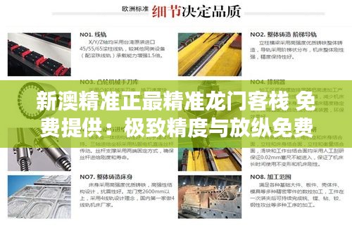 新澳精准正最精准龙门客栈 免费提供：极致精度与放纵免费，双重魅力的住宿体验