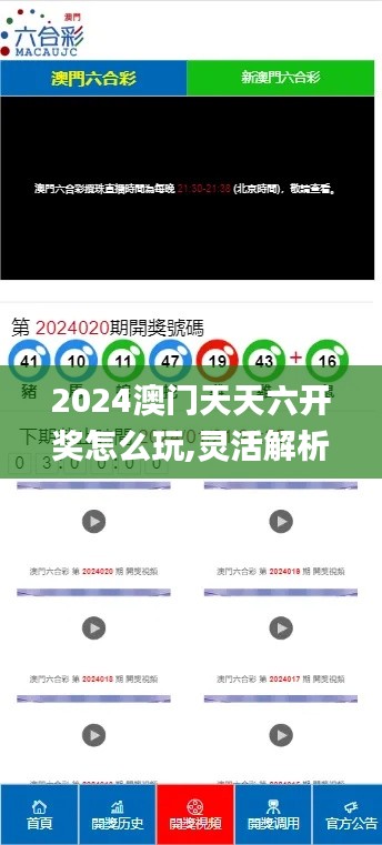 2024澳门天天六开奖怎么玩,灵活解析方案_限量版4.302