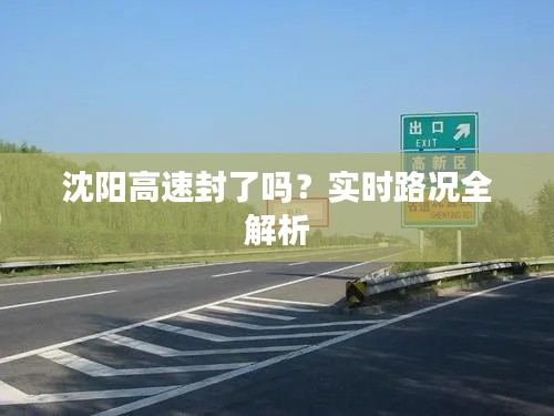 沈阳高速封了吗？实时路况全解析
