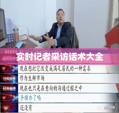 实时记者采访话术大全