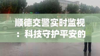 顺德交警实时监视：科技守护平安的智慧之路