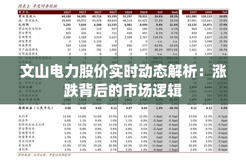 文山电力股价实时动态解析：涨跌背后的市场逻辑