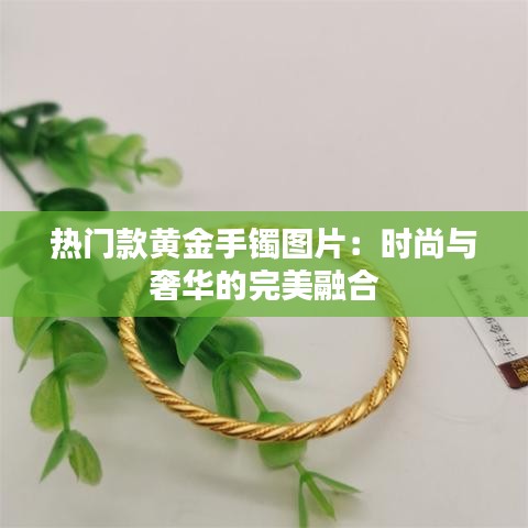 热门款黄金手镯图片：时尚与奢华的完美融合