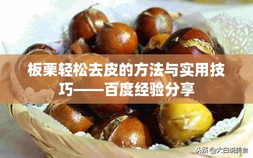 板栗轻松去皮的方法与实用技巧——百度经验分享
