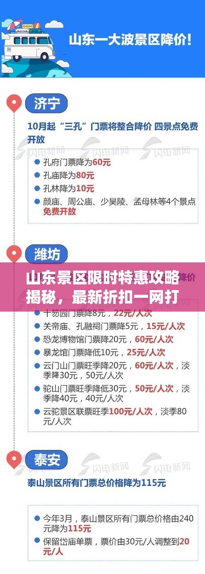 山东景区限时特惠攻略揭秘，最新折扣一网打尽！
