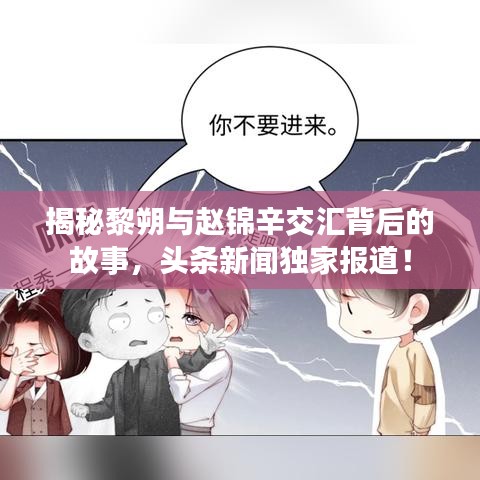 揭秘黎朔与赵锦辛交汇背后的故事，头条新闻独家报道！