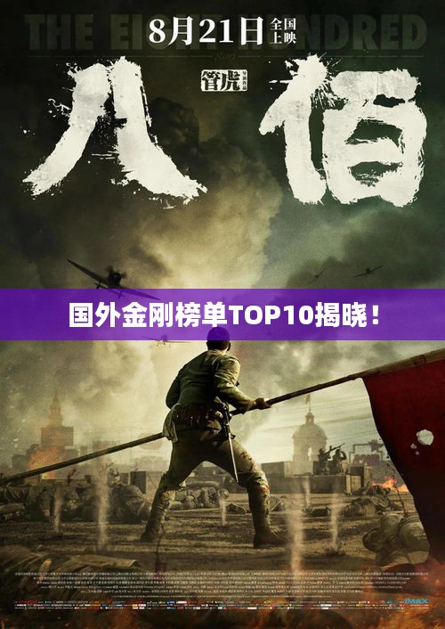 国外金刚榜单TOP10揭晓！