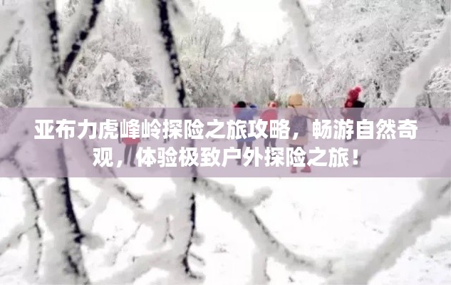 亚布力虎峰岭探险之旅攻略，畅游自然奇观，体验极致户外探险之旅！