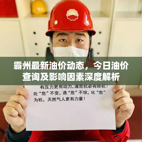 霸州最新油价动态，今日油价查询及影响因素深度解析