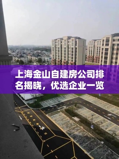 上海金山自建房公司排名揭晓，优选企业一览