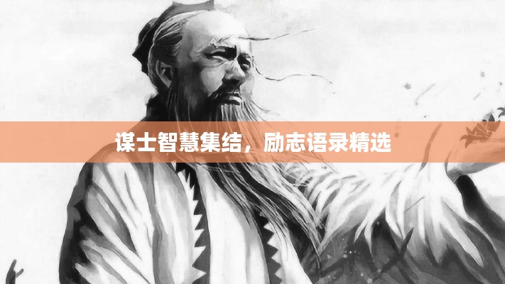 谋士智慧集结，励志语录精选