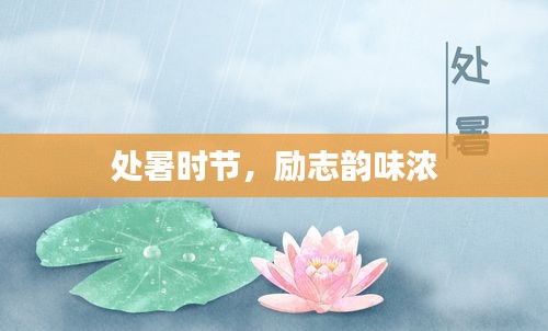 处暑时节，励志韵味浓