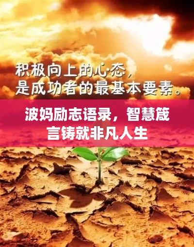 波妈励志语录，智慧箴言铸就非凡人生