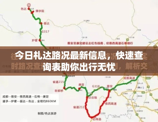 今日札达路况最新信息，快速查询表助你出行无忧