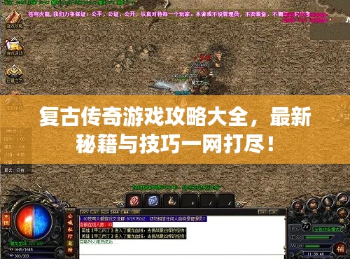 复古传奇游戏攻略大全，最新秘籍与技巧一网打尽！