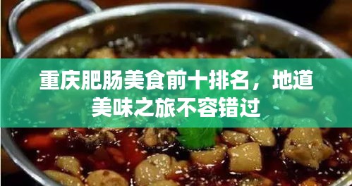 重庆肥肠美食前十排名，地道美味之旅不容错过